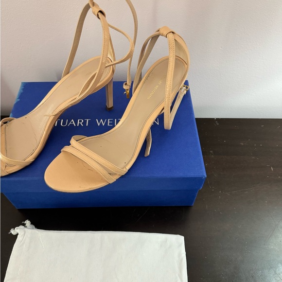 Stewart Weitzman Lexie Sandal Nude - Picture 4 of 6